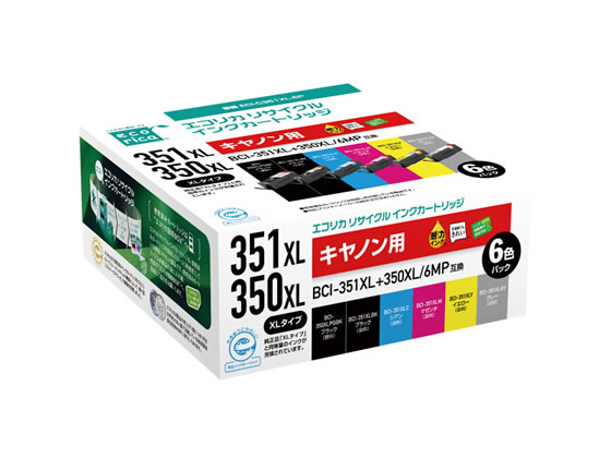 �ڥ�ӥ塼��Ƥ�100��OFF�����ݥ�ۥ����ꥫ ����Υ��ѥꥵ�����륤�󥯥����ȥ�å�BCI-351XL+350XL 6MP ����Υ� CANON�ޥ���ѥå�...