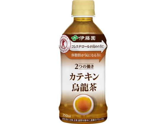 伊藤園 2つの働きカテキン烏龍茶350ml 60640 ペットボトル 小容量 お茶 缶飲料 ボトル飲料