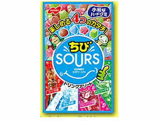 キャンディ ノーベル ちびサワーズ ドリンクアソート 80g キャンディ 飴 キャンディ タブレット お菓子