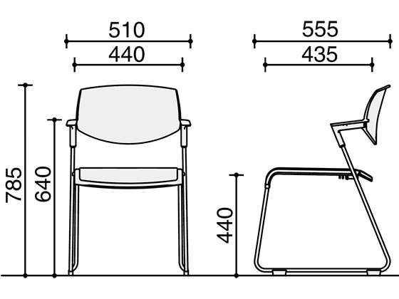 【ポイント2倍★19日20:00〜26日1:59迄】【メーカー直送】コクヨ サティオ ライトグレーシェル 背樹脂 ポリウレタンレザー オレンジ【代引不可】【組立・設置・送料無料】 ループ脚 スタッキングチェア ミーティングチェア オフィス家具 [2]