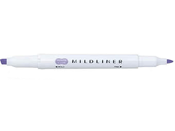 ゼブラ マイルドライナー マイルドバイオレット WKT7-MVI 橙 オレンジ系 使いきりタイプ 蛍光ペン