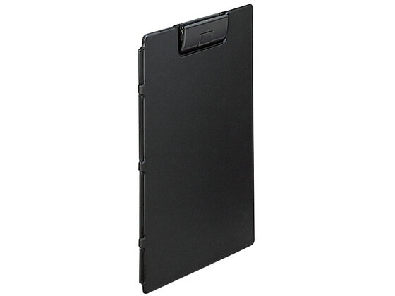 【レビュー投稿で100円OFFクーポン】リヒトラブ クリップファイル A4タテ 短辺とじ 黒 F-2650-24 A4 表紙付クリップボード 用箋挟 クリップボード ファイル