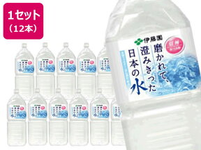 伊藤園 磨かれて、澄みきった日本の水 2L×12本 669