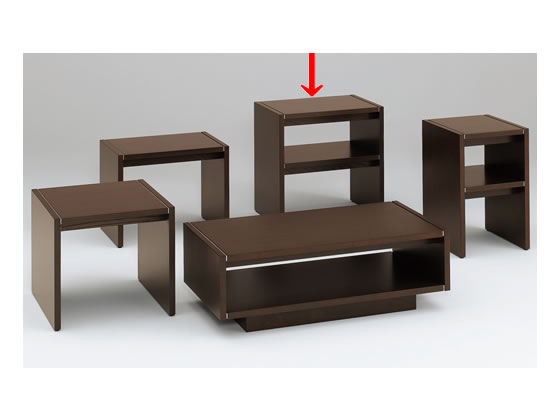 【レビュー投稿で100円OFFクーポン】【メーカー直送】イトーキ L20サービス台 オークダークブラウン L20-0747-51【代引不可】【組立・設置・送料無料】イトーキ L20シリーズ 応接セット 受付カウンター ロビー オフィス家具