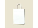 【店内全品ポイント2倍★16日9:59迄】 送料無料 【お取り寄せ】ヘイコー 紙袋 スムースバッグ S-100 白無地 25枚 003155600 紙手提袋 丸...