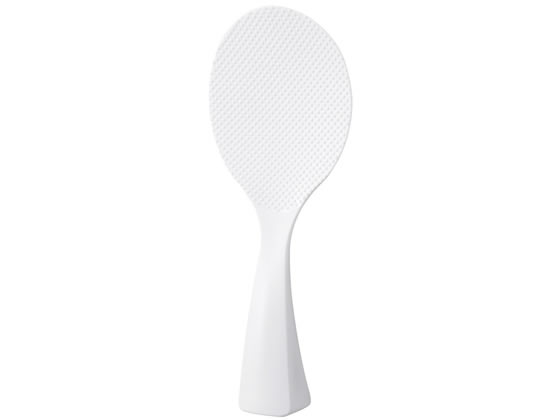 【レビュー投稿で100円OFFクーポン】マーナ 立つしゃもじ ホワイト K386W 調理道具 キッチン雑貨