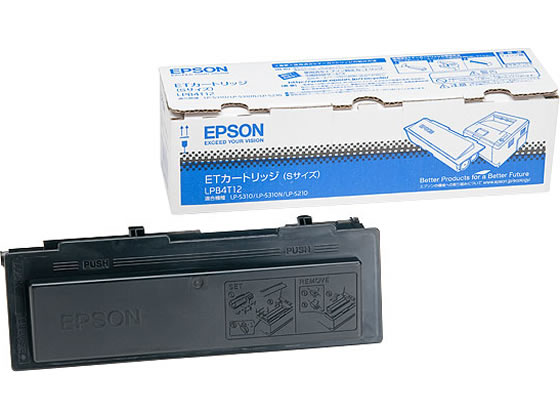 【レビュー投稿で100円OFFクーポン】エプソン ETカートリッジ LPB4T12 エプソン EPSONモノクロ レーザープリンタ トナーカートリッジ インク