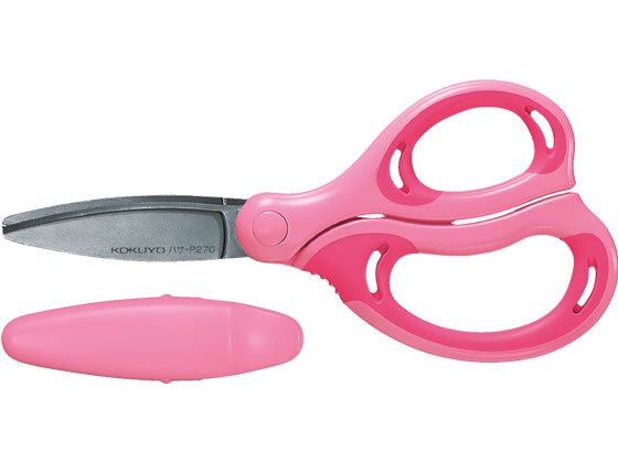 【レビュー投稿で100円OFFクーポン】コクヨ 学習はさみ エアロフィットサクサキッズ 右手用 ピンク ハサ-P270P はさみ 子供用 切る 文具 事務