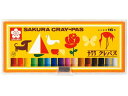 サクラ クレパス太巻 16色セット(ソ