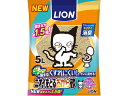 【店内全品ポイント2倍★16日9:59迄】 ライオン ニオイをとるおから砂 5L 猫砂 シート 猫用 キャット ペット トイレ
