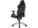 【店内全品ポイント2倍★16日9:59迄】 送料無料 【お取り寄せ】AKRacing ゲーミングチェア Premium 低座面タイプ レイブン レザータイプ ゲ...