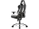 【店内全品ポイント2倍★16日9:59迄】 送料無料 【お取り寄せ】AKRacing ゲーミングチェア Premium 低座面タイプ シルバー レザータイプ ゲ...