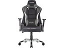 送料無料 【お取り寄せ】AKRacing ゲーミングチェア Pro-X V2 グレー レザータイプ ゲーミングチェア オフィスチェア
