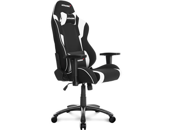 【レビュー投稿で100円OFFクーポン】送料無料 【お取り寄せ】AKRacing ゲーミングチェア Wolf ホワイト 布張りタイプ ゲーミングチェア オフィスチェア オフィス家具 [2]