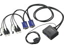 【お取り寄せ】エレコム USBパソコン切替器 KVM-KUS 切替機 分配器 PC周辺機器 パソコン 家電(2)