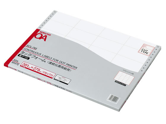 【ブラックフライデー限定★27日9:59迄店内ポイント2倍】【お取り寄せ】コクヨ タックフォーム 50枚 ECL..