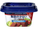 【商品説明】健康を考えた脂肪無添加のコンビーフです。牛の赤身肉を使用しています。メーカー従来品にくらべ脂肪分を約50％カットしています。すぐに開けられて、長期保存も可能な新容器スマートカップ。電子レンジでも温められて便利です。【仕様】●注文単位：1個【備考】※メーカーの都合により、パッケージ・仕様等は予告なく変更になる場合がございます。【検索用キーワード】めいじや　メイジヤ　meidi−ya　meidiya　meijiya　しぼうのすくないこんびーふすまーとかっぷ　cornedbeef　80g　80グラム　1個　プラスチックカップ容器　電子レンジ対応　フタ付き容器　長期保存可能　脂肪無添加　脂肪分50％カットお客様からのご要望から従来の缶詰を、より使い易く生まれ変わらせたプラスチック容器”スマートカップ”は、「保存性」「利便性」「エコ」の3つを兼ね備えています。