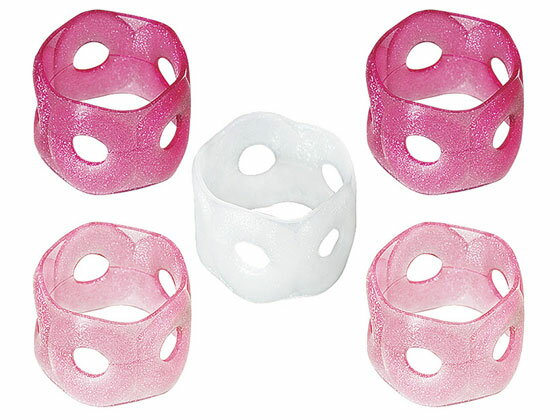 【ポイント2倍★19日20:00〜26日1:59迄】コクヨ リング型紙めくり メクリン(パールカラー)L パールピンク メク-P22P 指サック リングタイプ 紙めくり デスク周り 文具