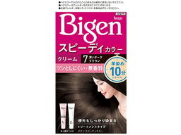 【お取り寄せ】ホーユー ビゲン スピーディカラー クリーム 7 深いダークブラウン 白髪用 ヘアカラー ヘアケア