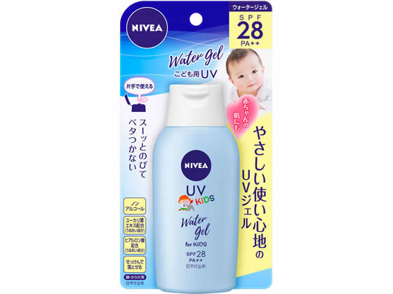 ニベアUV 日焼け止め KAO ニベアサン ウォータージェルこども用SPF28 120g UVカット 日やけ止め サンケア UVケア スキンケア