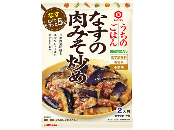 キッコーマン/うちのごはん なすの肉みそ炒め 145g