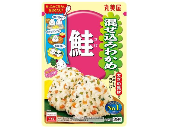 丸美屋 混ぜ込みわかめ鮭 29g ふりか