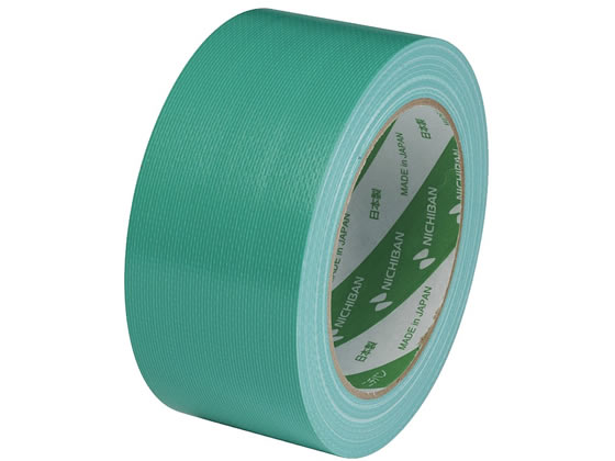 ニチバン 布粘着テープ NO.121 50mm×25m 緑 1213-50 布テープ ガムテープ 粘着テープ