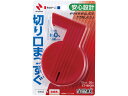 【ポイント2倍★22日20:00~27日9:59迄】 ニチバン セロテープ直線美mini 赤 CT-15SCB1 セロハンテープ 透明テープ 接着テープ 切る 貼る 留める 文具 事務