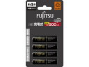 富士通 ニッケル水素電池min.900mAh 単4形 4本 充電池 電池 家電