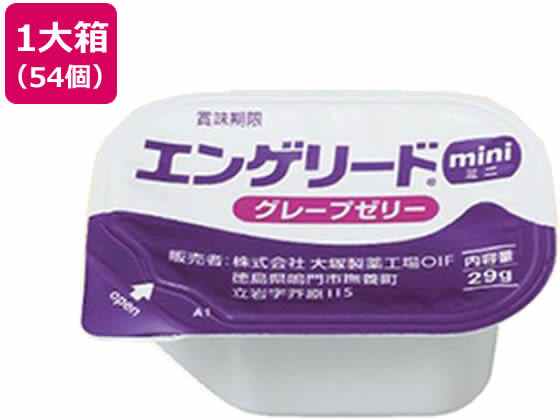 【お取り寄せ】大塚製薬 エンゲリード ミニ グレープ 29g×54個 介護食 介助 1