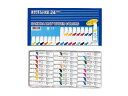 【レビュー投稿で100円OFFクーポン】サクラ マット水彩24色 ラミネートチューブ入り(5ml) EMW24 水彩絵の具 画材