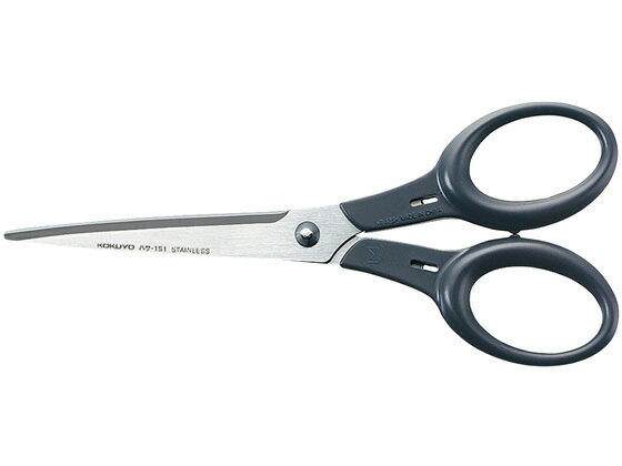 【レビュー投稿で100円OFFクーポン】コクヨ ハサミ(テピタ)中 黒 ハサ-151D はさみ 切る 文具 事務