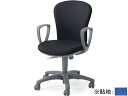 【スーパーDEAL ポイント10%バック】 【メーカー直送】コクヨ レグノ2 ローバック サークル肘付 モデレートブルー ナイロンキャスター【代引不可】【組立・...