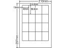 【商品説明】小さな文字や細い線もかすれることなく印刷でき、バーコード入りの表示シール等には最適です。【仕様】●仕様：16面●シートサイズ：A4（210mm×297mm）●ラベルサイズ（横×縦）：43×59．3mm●標準総厚み：165μ（ミクロン）±5以内●ラベル厚：93μ（ミクロン）●白色度：85％●対応プリンタ：カラーレーザー、モノクロレーザー※コピー機には対応しておりません。●注文単位：1箱（80枚×5冊）●GPNエコ商品ねっと掲載小さな文字や細い線もかすれることなく印刷でき、バーコード入りの表示シール等には最適です。【検索用キーワード】東洋印刷　ナナ　NANAラベル　ナナラベル　ラベルシール　ラベルシート　ラベル用紙　レーザープリンタ用　A4サイズ　400枚　箱売り　パック売り　SCL14　RPUP_03カラーレーザープリンタに対応した光沢ラベル。トナー定着の良い光沢原紙を使用しています。