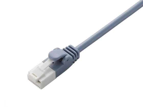 【レビュー投稿で100円OFFクーポン】【お取り寄せ】エレコム カテゴリー6やわらか LANケーブル 2m ブルー LD-GPYT BU20 LANケーブルカテゴリー6 LANケーブル ケーブル 電源タップ 配線パーツ 家電