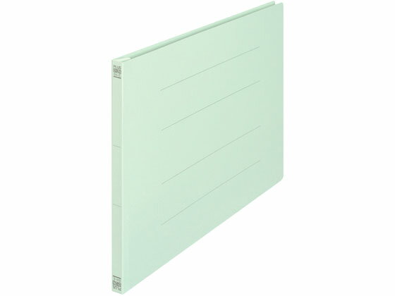 プラス フラットファイル ノンステッチ B4ヨコ ブルー NO.012N 78-265 通常タイプ フラットファイル 紙製 レターファイル