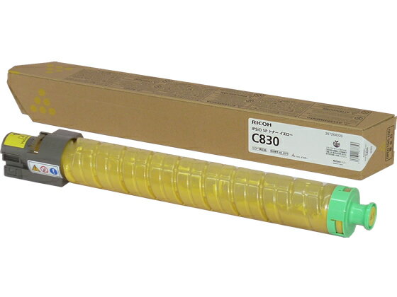 【レビュー投稿で100円OFFクーポン】送料無料 【お取り寄せ】リコー イプシオ SPトナー イエロー C830 600519 キャノン CANONカラー レーザープリンタ トナーカートリッジ インク