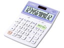 【店内全品ポイント2倍★16日9:59迄】 カシオ 抗菌電卓12桁 デスクタイプ DW-122CL-N