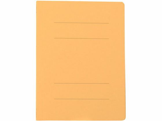 【レビュー投稿で100円OFFクーポン】プラス フラットファイル ノンステッチ B6タテ イエロー NO.051N 78-137 通常タイプ フラットファイル 紙製 レターファイル