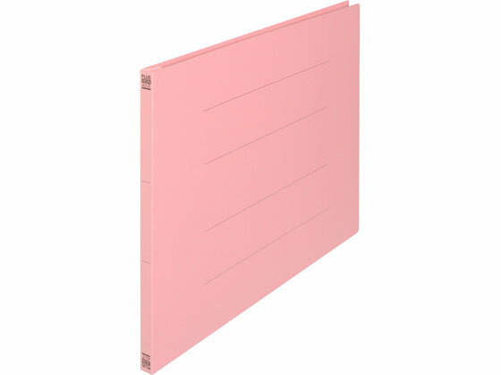 【レビュー投稿で100円OFFクーポン】プラス フラットファイル ノンステッチ A3ヨコ ピンク NO.002N 78-178 通常タイプ フラットファイル 紙製 レターファイル