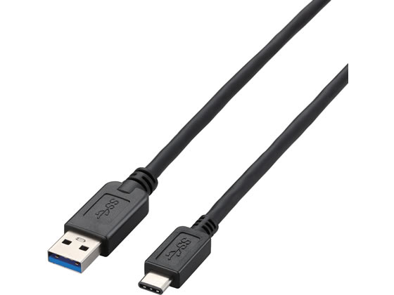 y񂹁zGR USB3.1P[u(A-TypeC) 0.5m ubN USB3-AC05BK USBP[u z