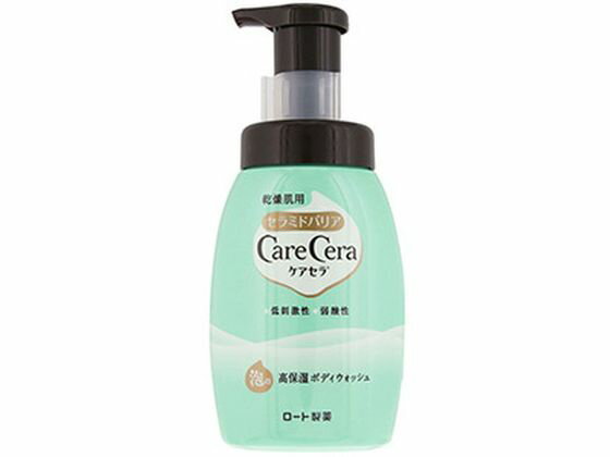 【お取り寄せ】ロート製薬 ケアセラ 泡のボディウォッシュ 本体 450mL ボディソープ バス ボディケア お風呂 スキンケア