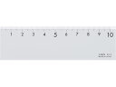 【店内全品ポイント2倍★16日9:59迄】 ライオン事務器 直線定規 10cm RA-3 270-45 定規 スケール 教材 学童用品