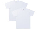 GUNZE/紳士G.T.HAWKINS VネックTシャツ ホワイト2枚組 M/HK10152