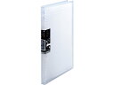 【店内全品ポイント2倍★16日9:59迄】 キングジム バインダーノート テフレーヌスリム B5タテ 透明 476TTE-T バインダーノート B5