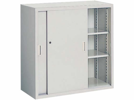 【レビュー投稿で100円OFFクーポン】【メーカー直送】コクヨ 保管庫浅型 上置き 引違い戸 W880×D400×H880【代引不可】【組立・設置・送料無料】引違い書庫 スチールキャビネット ロッカー オフィス家具