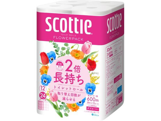 【マラソン限定★ポイント2倍＆2,000円クーポン】クレシア スコッティ フラワーパッ...