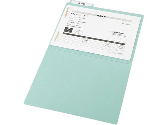 【レビュー投稿で100円OFFクーポン】【お取り寄せ】コクヨ 1／3カットフォルダー カラー A4 ブルー 10枚 A4-3F-1B 1 3カット カットフォルダー 個別フォルダー ファイル