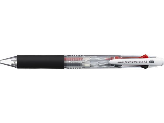 三菱鉛筆/ジェットストリーム 4色 0.7mm 透明/SXE450007.T 4色 油性ボールペン 多色 多機能のサムネイル