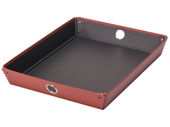 【レビュー投稿で100円OFFクーポン】リヒトラブ スタッキングトレー 角2封筒対応 A4 茶 A-340-9 ボック..